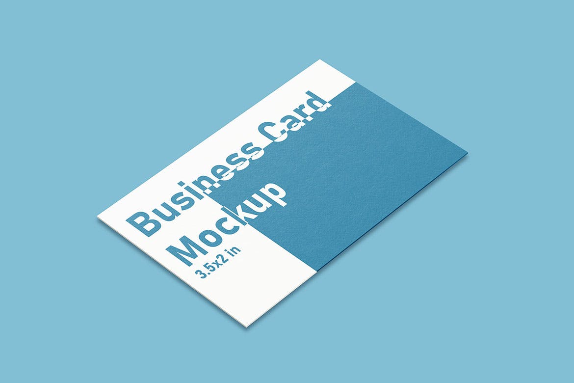商业企业品牌展示名片样机素材 Business Card Mockups 样机素材 第4张
