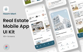 房地产App应用程序 UI 套件