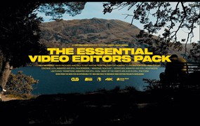 65+复古电影画框胶片动画静态取景器灰尘划痕电影级视频素材 James Abadi The Essential Video Editors Pack