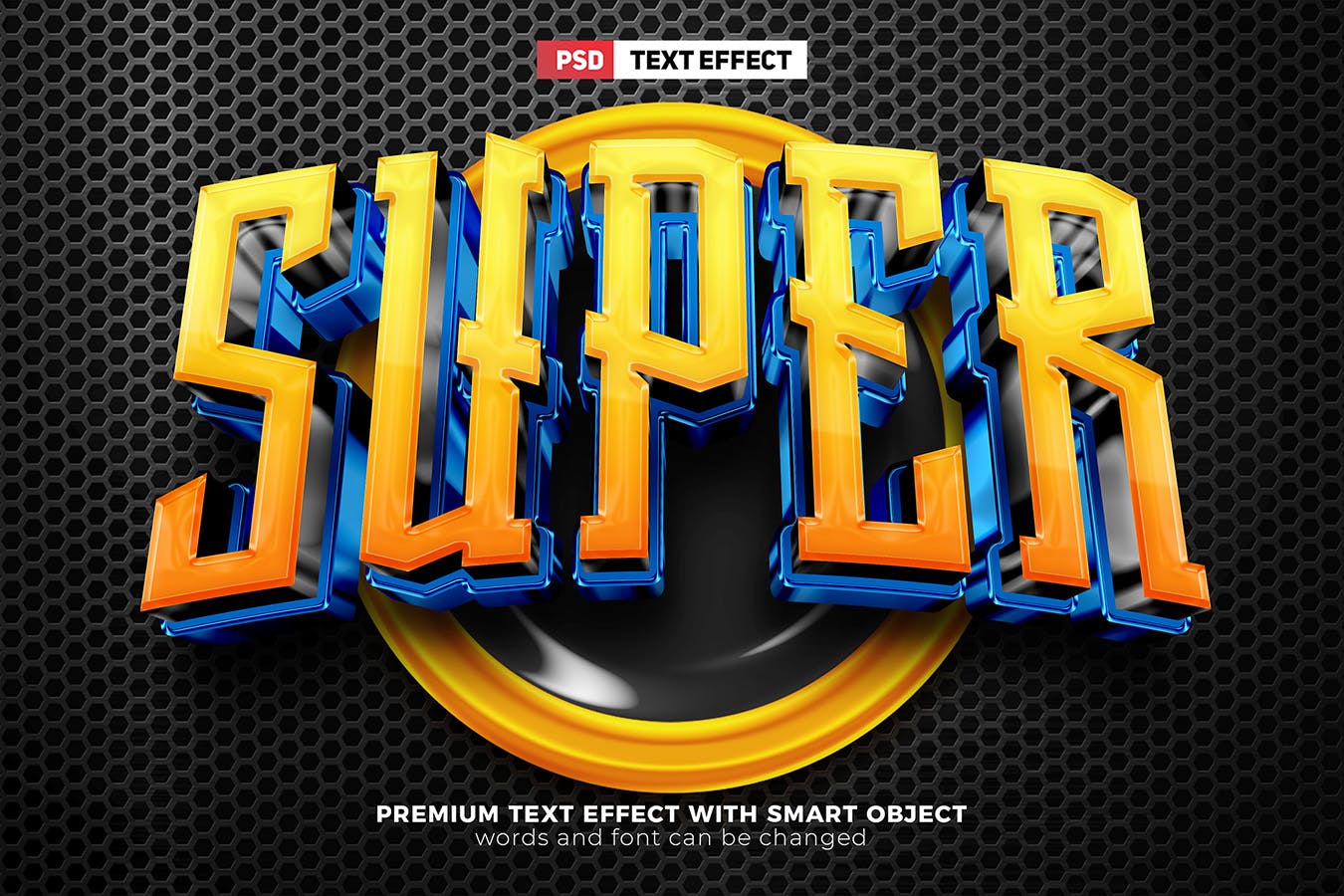 光泽风格游戏3D文本效果 Esport Team Glossy 3D Text Effect Vol. 1 插件预设 第5张