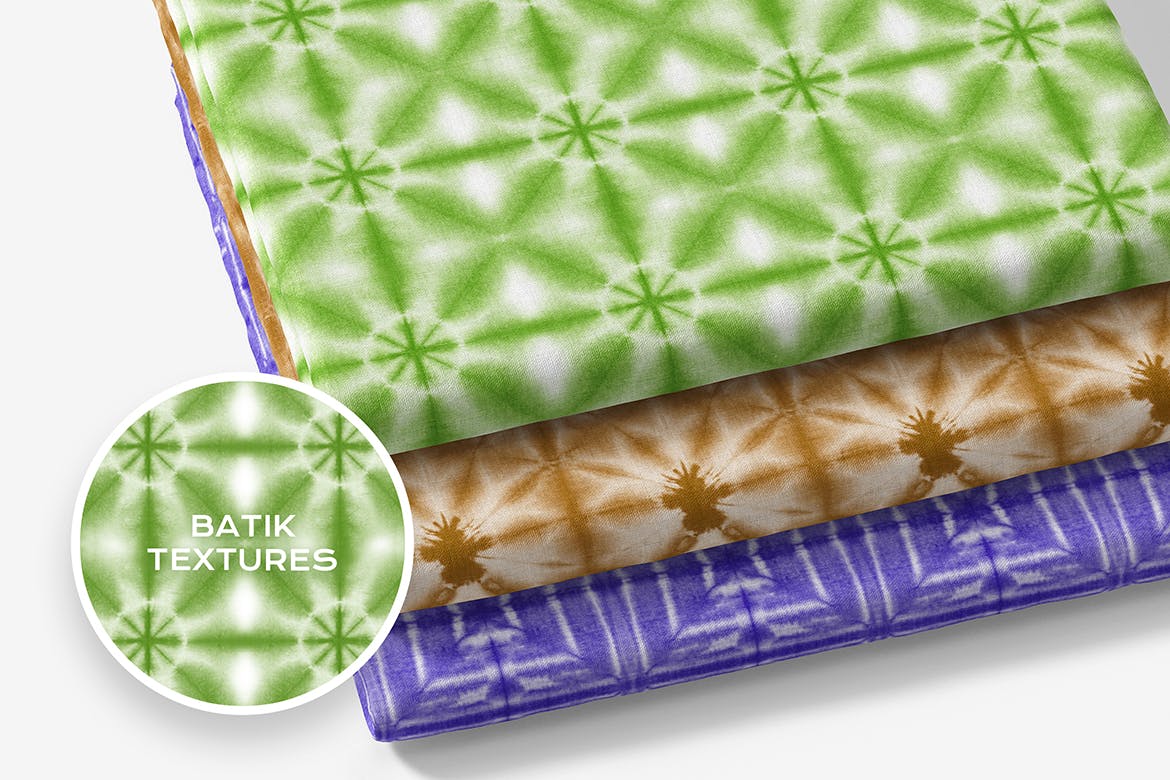扎染布料无缝图案Procreate笔刷 Procreate Tie Dye Shibori Seamless Pattern Brushes 笔刷资源 第4张