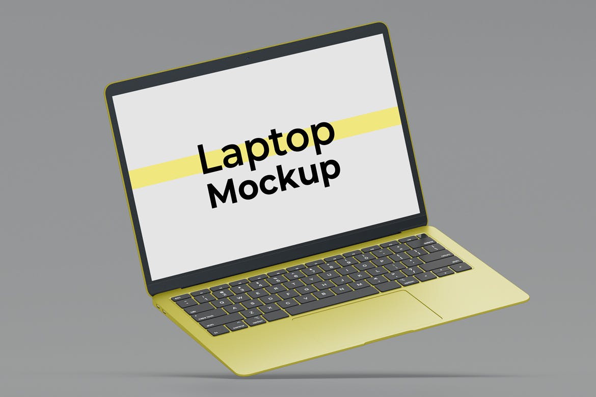 苹果笔记本电脑UI展示样机合集 Laptop Mockup Set 样机素材 第3张
