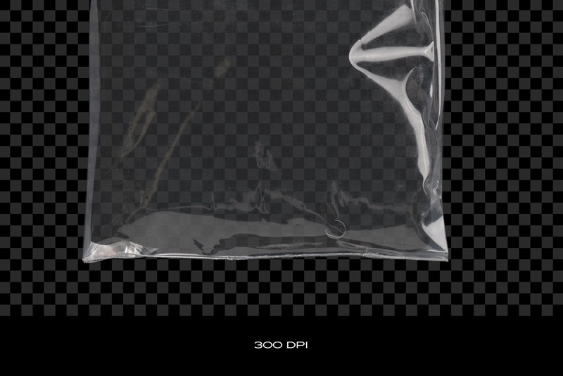 285+潮流复古时尚透明保鲜膜真空密封包装塑料袋气泡膜包装纹理 PrintPixel Plastic Bundle Branding Wrap Texture 图片素材 第16张