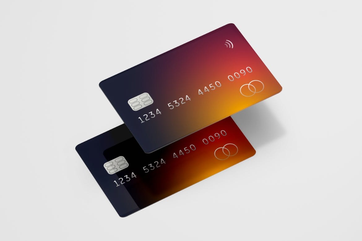 储蓄卡/信用卡设计样机集 Credit Card Mockup Set 样机素材 第3张