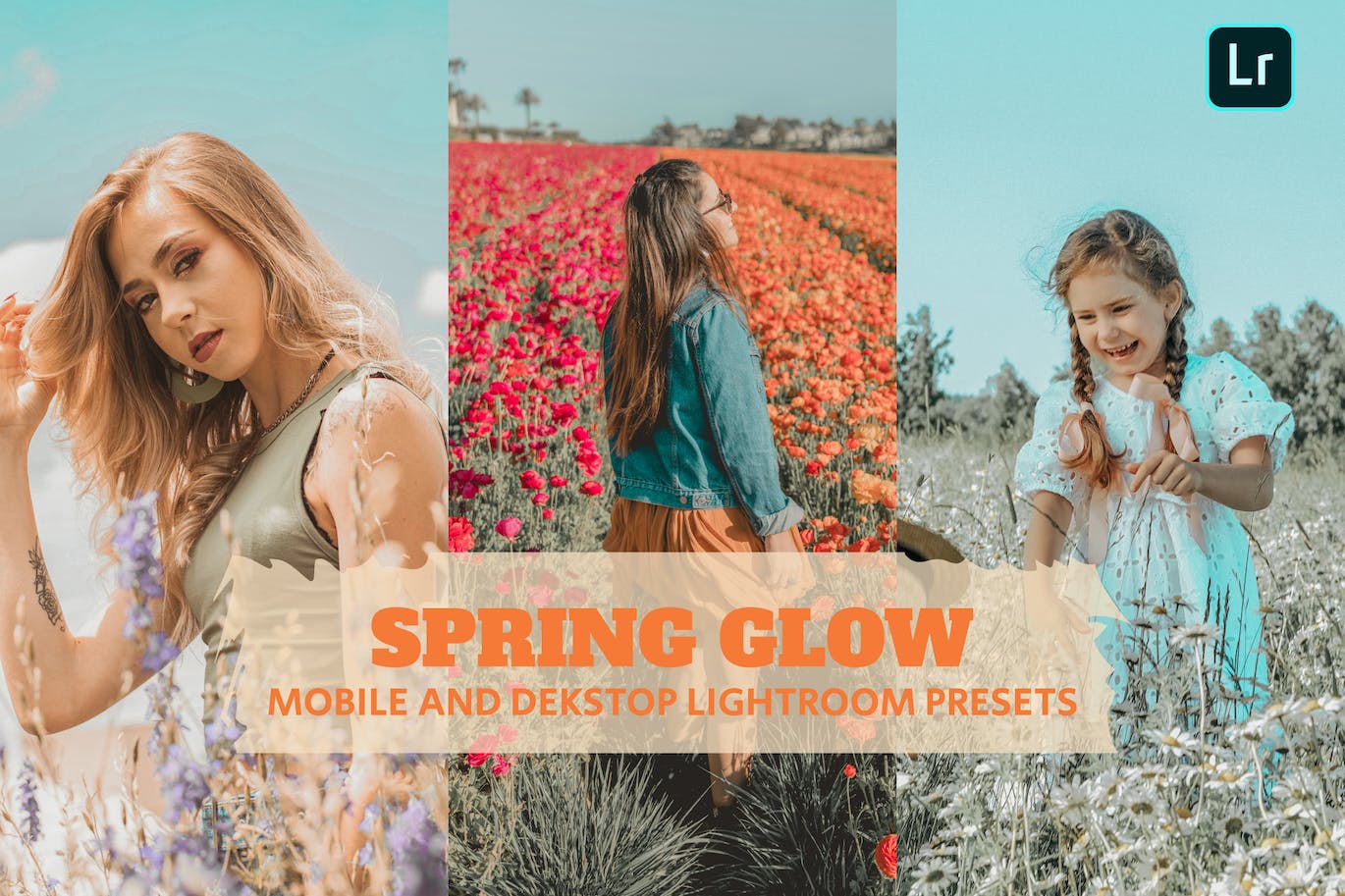 春季光芒Lightroom滤镜预设 Spring Glow Lightroom Presets Dekstop and Mobile 插件预设 第1张