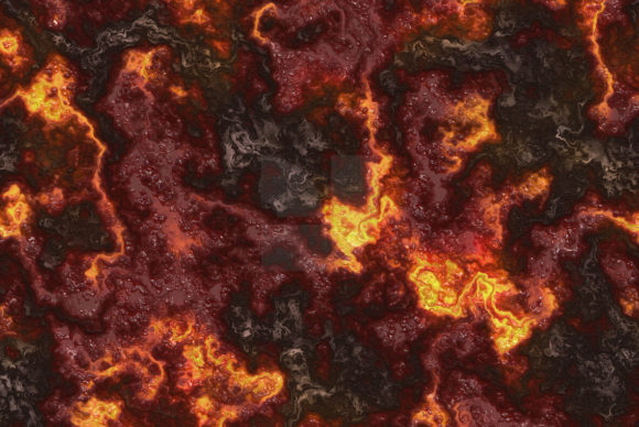 火山和熔岩岩浆背景纹理素材 Fire and Lava Textures 图片素材 第3张