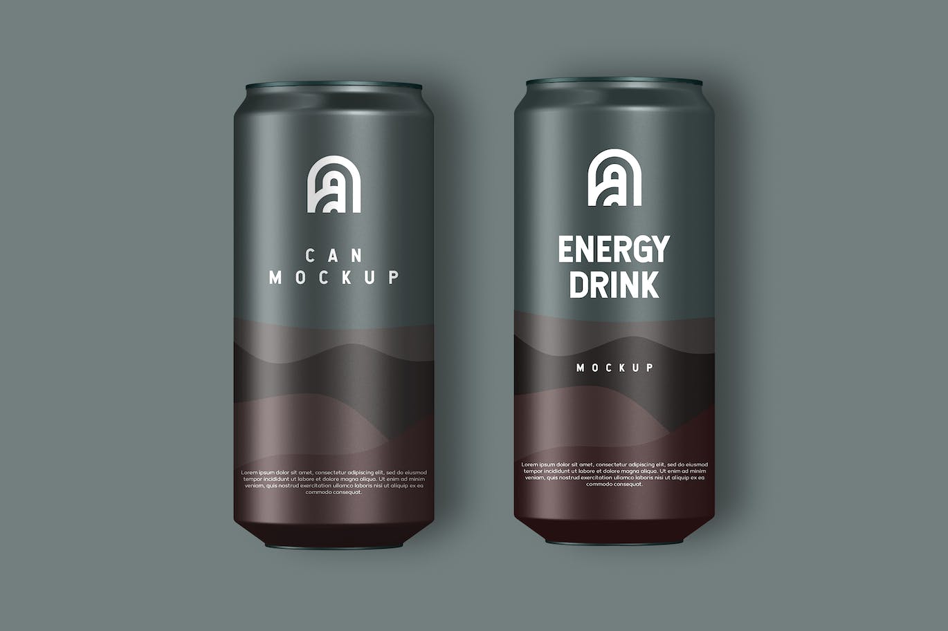 饮料易拉罐外观包装设计样机 Drink Can Mockup 样机素材 第1张