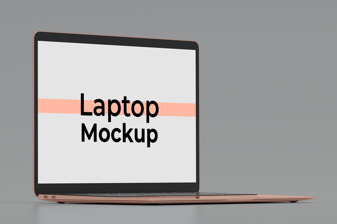 苹果笔记本电脑UI展示样机合集 Laptop Mockup Set 样机素材 第5张