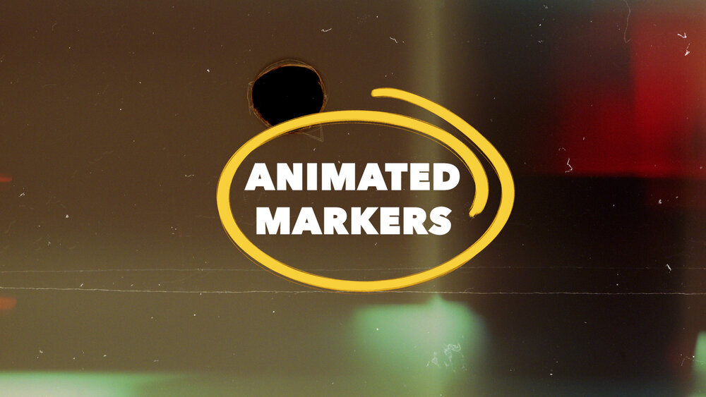 Tropiccolour 370种圆圈箭头线条形状划痕动画标记视频素材 Animated Markers 影视音频 第11张
