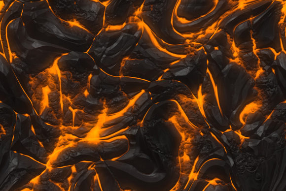 火山和熔岩岩浆背景纹理素材 Fire and Lava Textures 图片素材 第11张