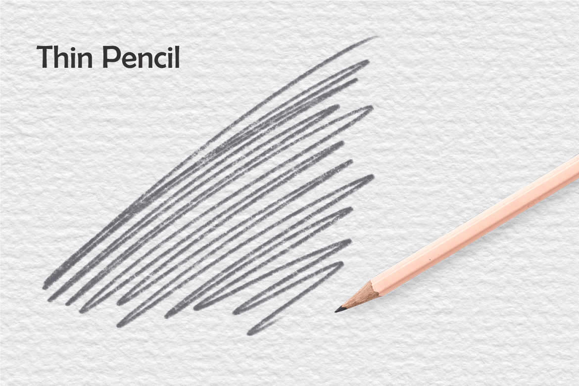 Procreate石墨铅笔素描笔刷 Procreate Sketch Pencil Brushes 笔刷资源 第6张