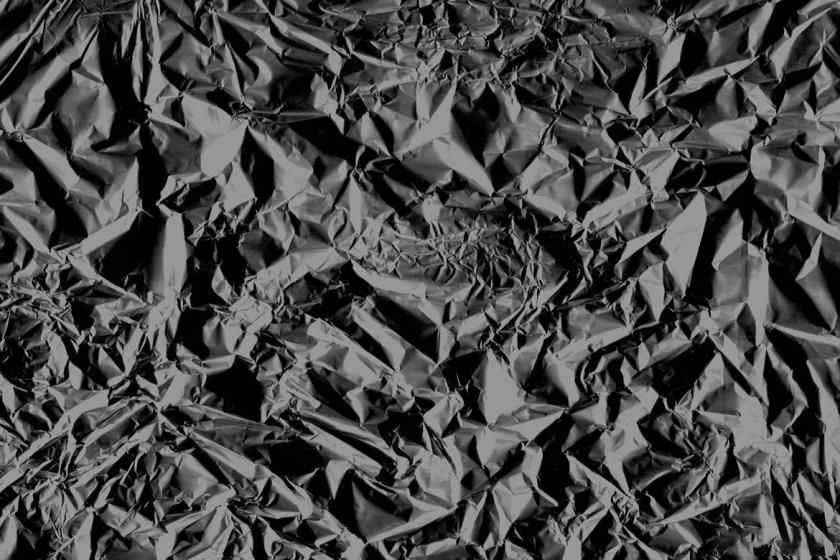 PS资源-30张黑色褶皱纹理背景图片JPG素材 图片素材 第5张