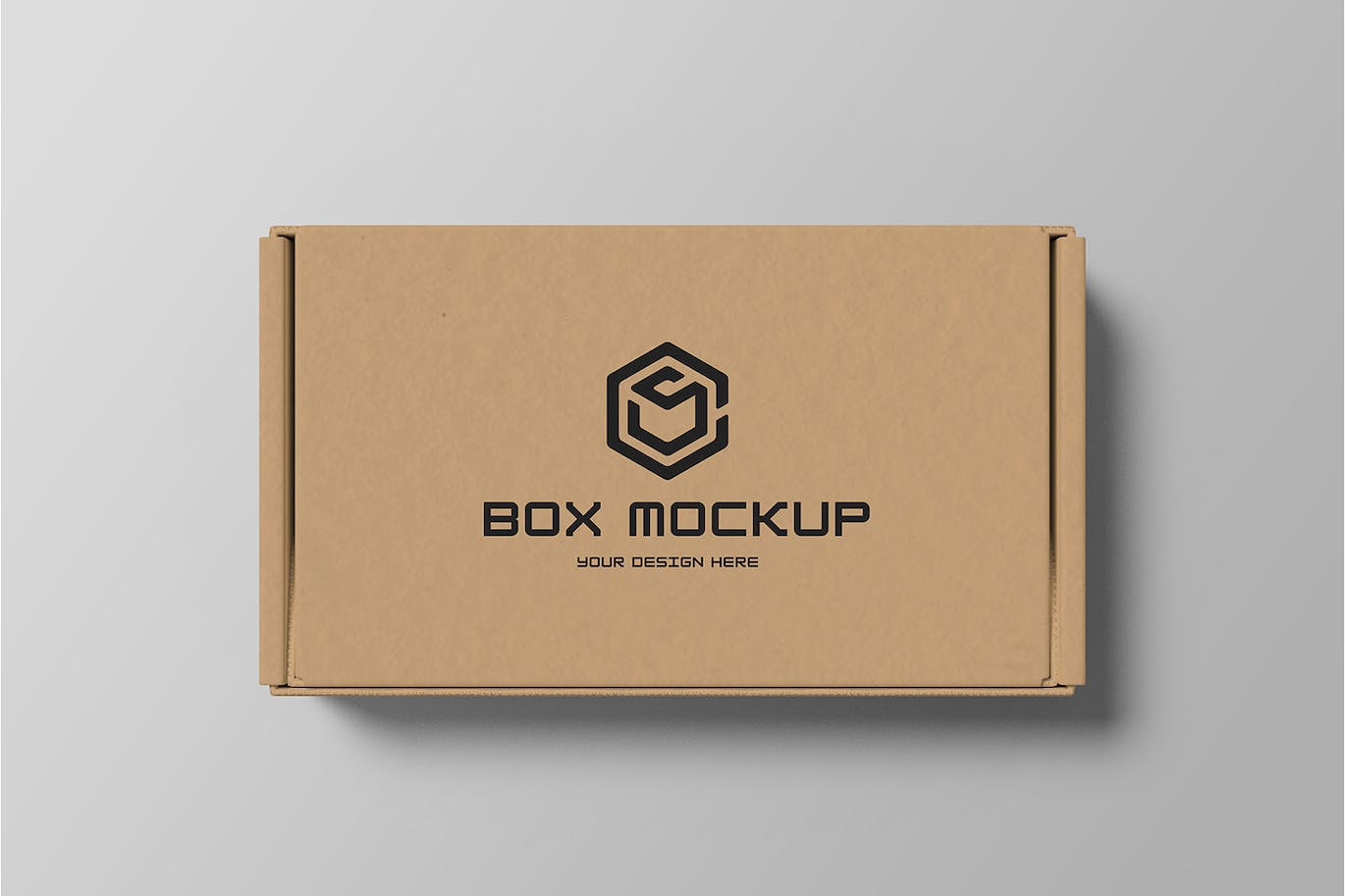 牛皮纸盒子包装样机 Box Packaging Mockup 样机素材 第10张