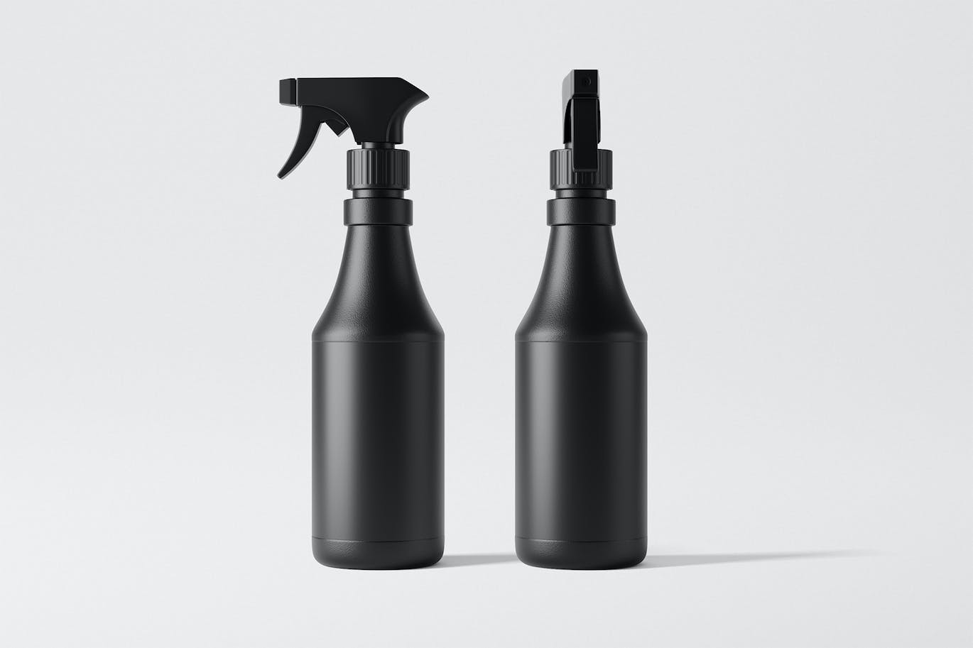喷雾清洁剂瓶包装设计样机图 Spray Bottle Mockup 样机素材 第2张