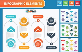 数据解释信息图表元素设计素材 Infographic Design