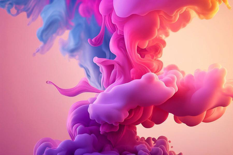 背景素材-3D彩色墨滴流体运动背景图片素材 图片素材 第10张