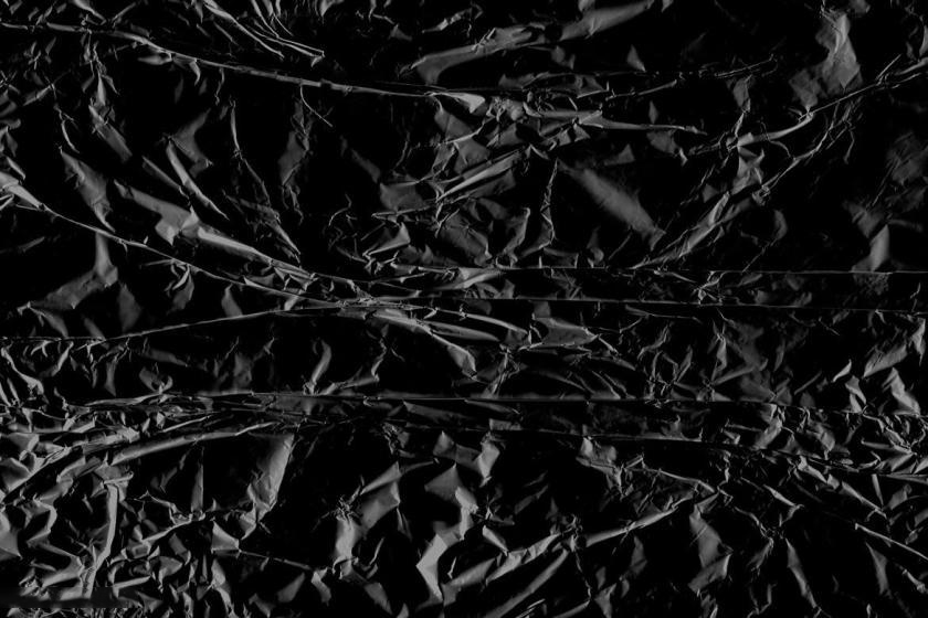 PS资源-30张黑色褶皱纹理背景图片JPG素材 图片素材 第8张