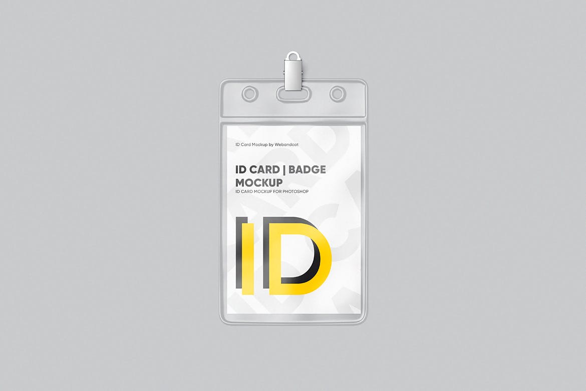 工作牌/厂牌设计样机 ID Card Mockup 样机素材 第6张