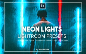 15个潮流复古赛博朋克夜景街拍霓虹灯Lightroom预设 Neon Light Lightroom Presets