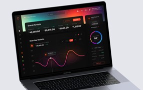 数字金融仪表盘UI概念设计模板 Ofinans – Digital Finance Dashboard UI Concept