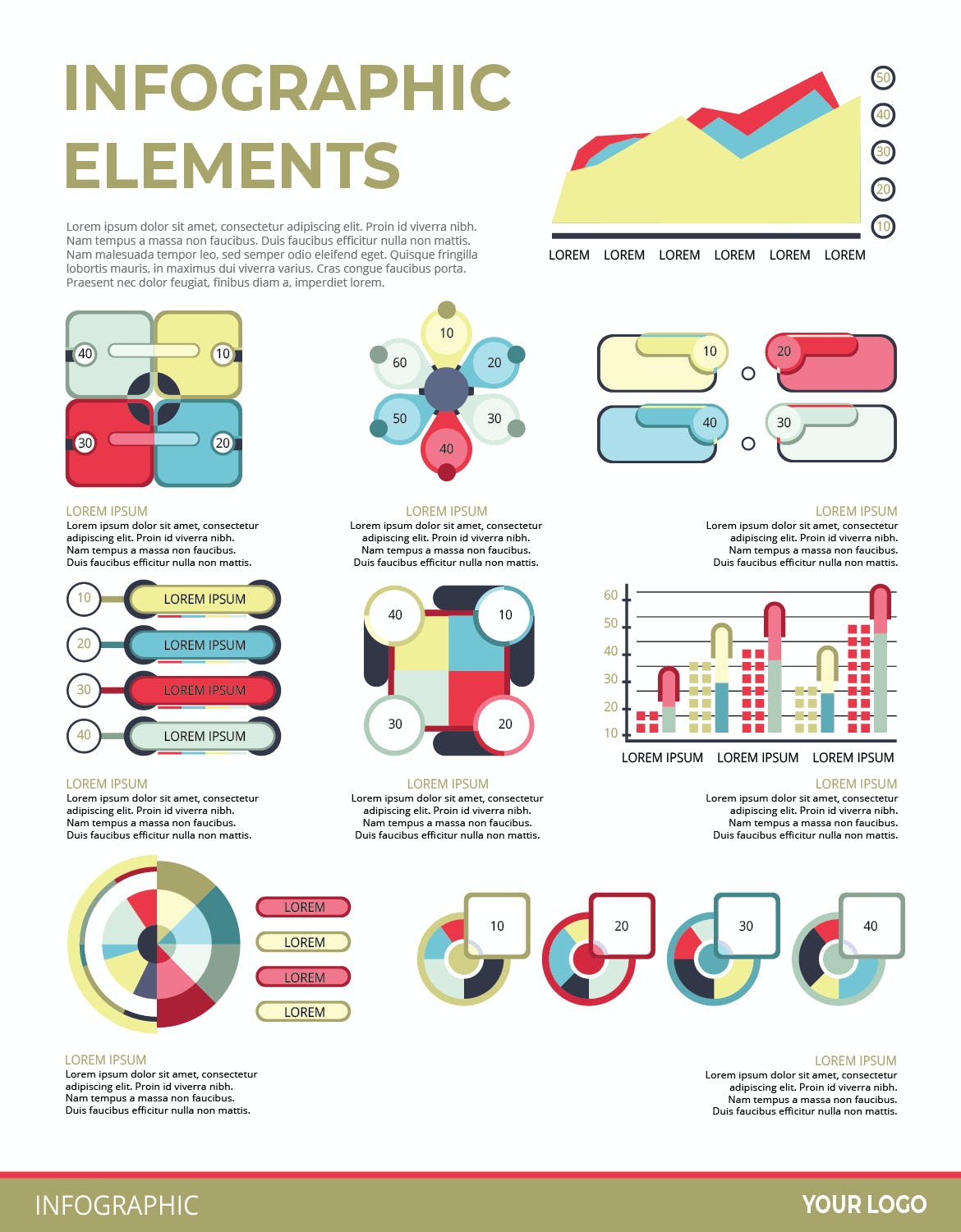 可视化数据信息图表元素素材v144 Infographic Elements Ver. 144 幻灯图表 第2张
