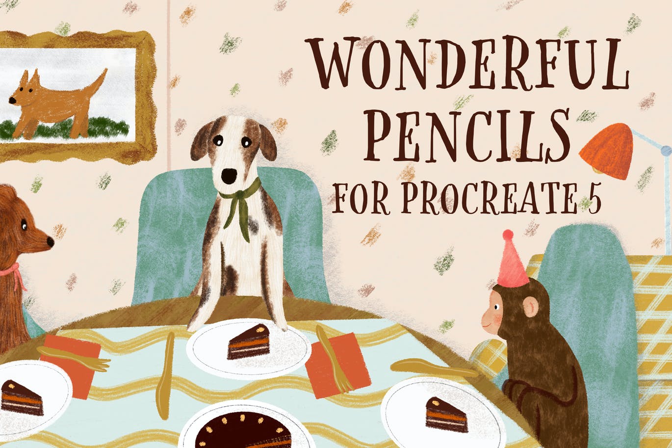 美妙铅笔Procreate笔刷 Wonderful Pencils for Procreate 笔刷资源 第1张
