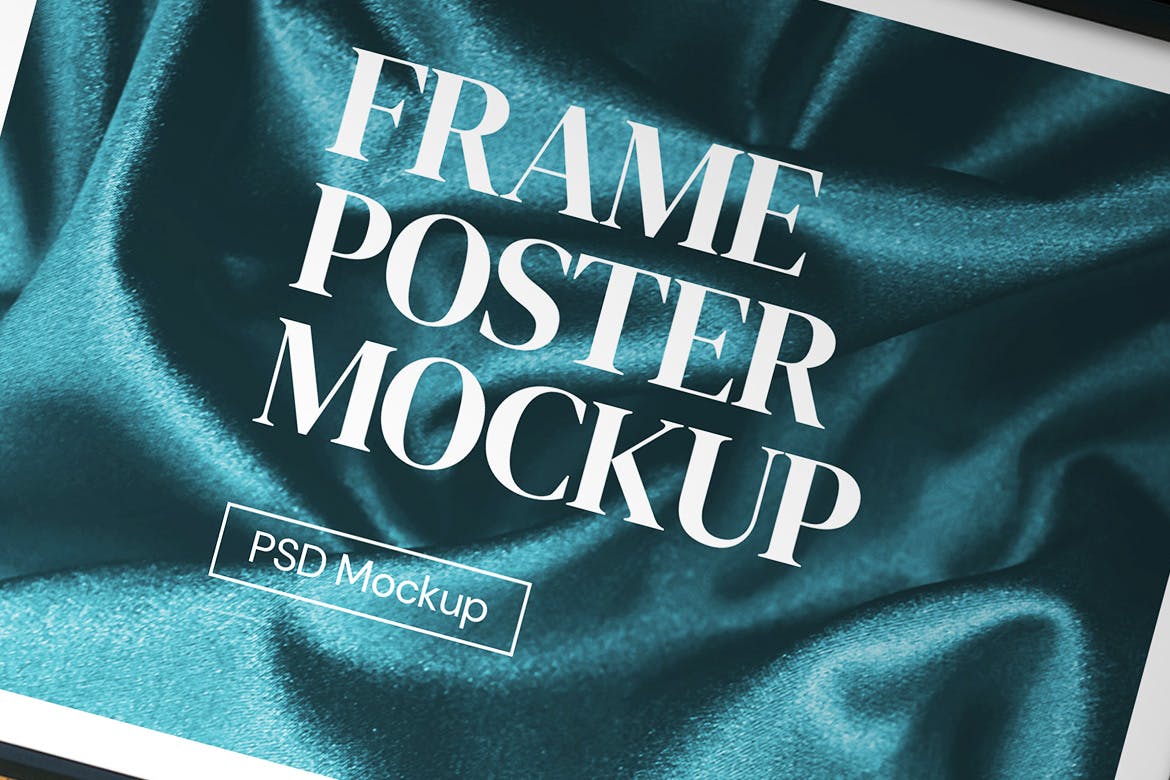 相框海报展示样机模板 Frame Poster Mockup – EGLS 样机素材 第5张