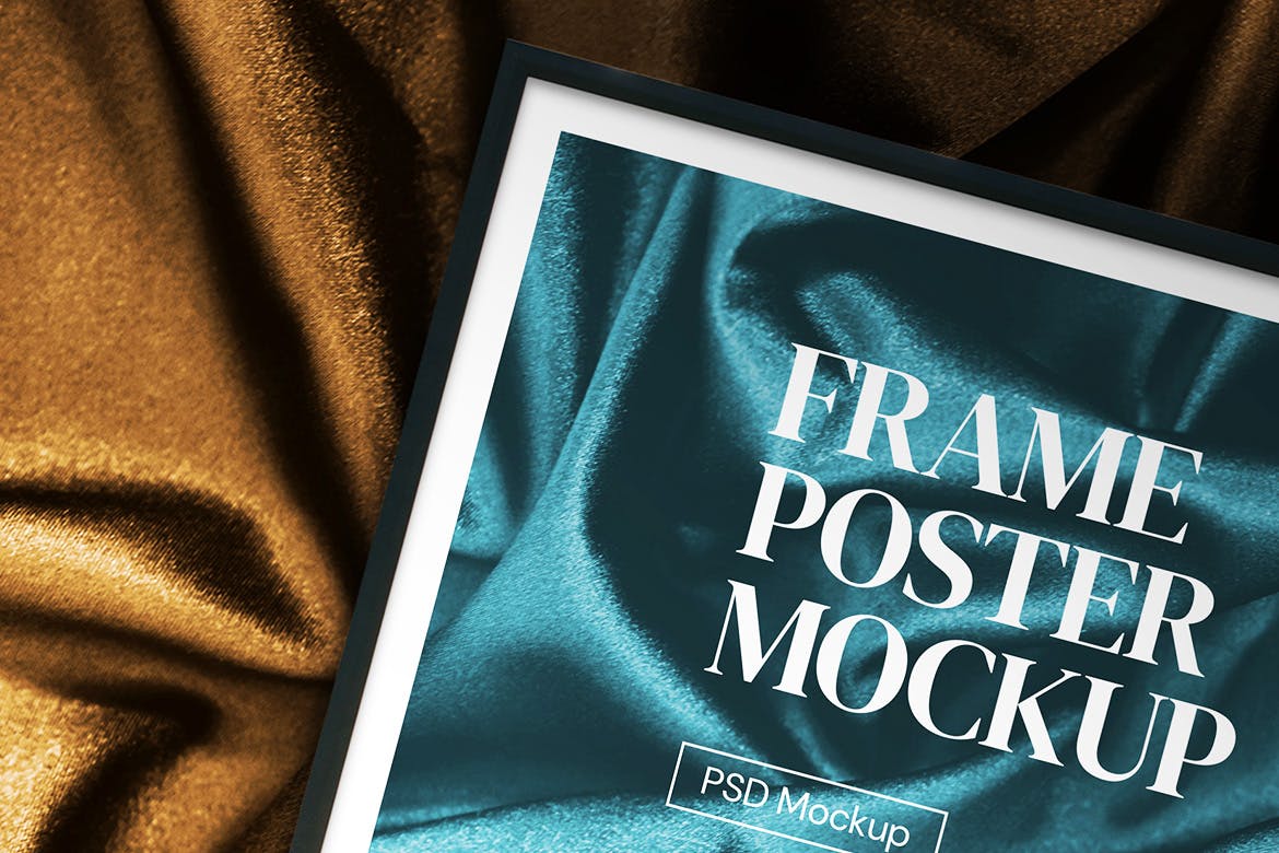 相框海报展示样机模板 Frame Poster Mockup – EGLS 样机素材 第3张