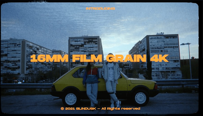 Blindusk 潮流复古电影扫描16mm胶片颗粒视频遮罩素材 16mm FILM GRAIN 设计素材 第10张