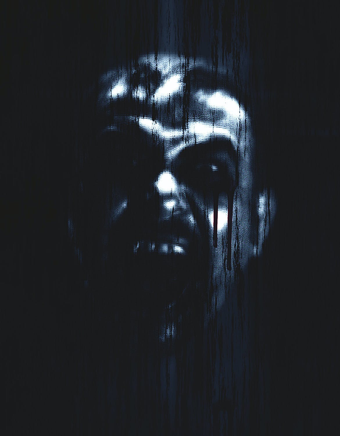 恐怖鬼脸照片处理效果PS动作模板 Ghost Face – Photoshop Action 插件预设 第6张