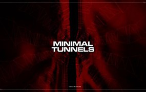 Steven McFarlane 30多个黑白高级潮流电影隧道无缝循环场景VJ纹理视频素材 Minimal Tunnels