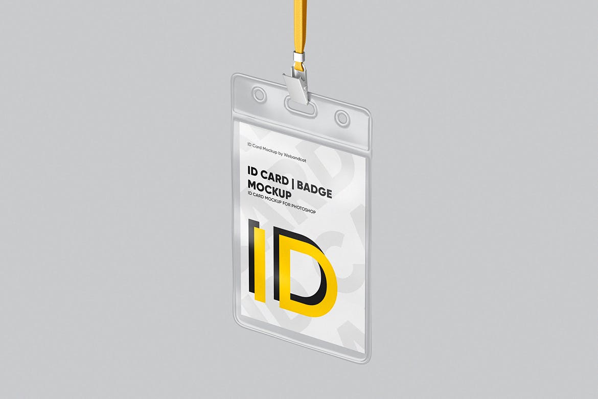 工作牌/厂牌设计样机 ID Card Mockup 样机素材 第5张