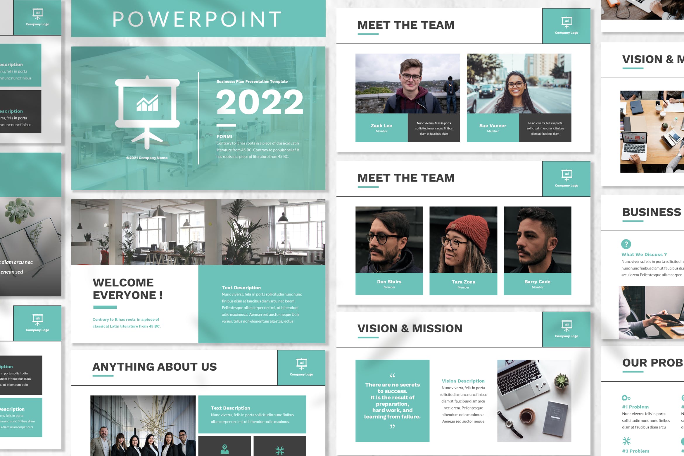 商业计划方案PPT素材 Formi – Business Plan Powerpoint Template 幻灯图表 第1张