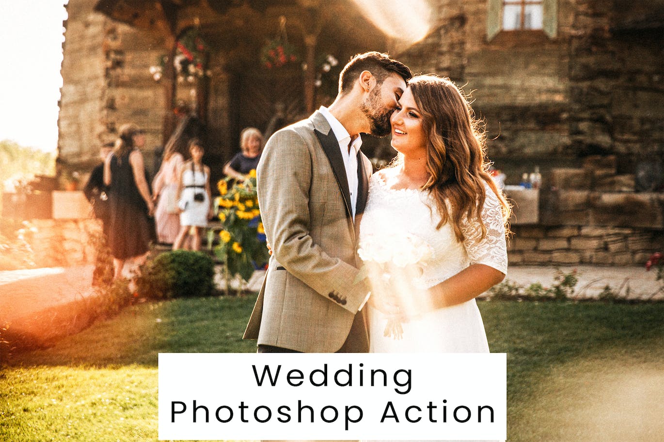 婚礼照片调色处理Photoshop动作 Wedding Photoshop Action 插件预设 第1张