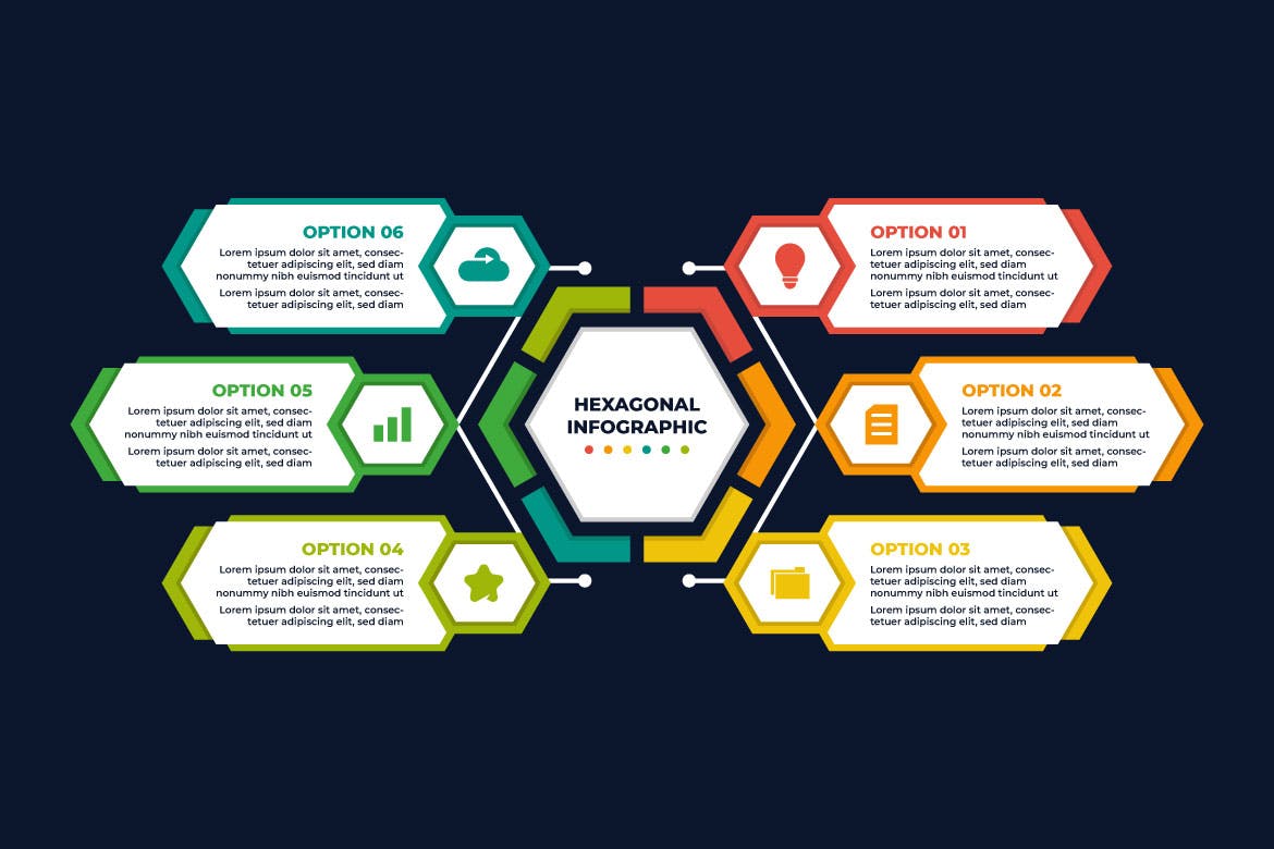 丰富多彩商业信息图表行动计划设计模板 Colorful Business Infographic Strategy 幻灯图表 第1张
