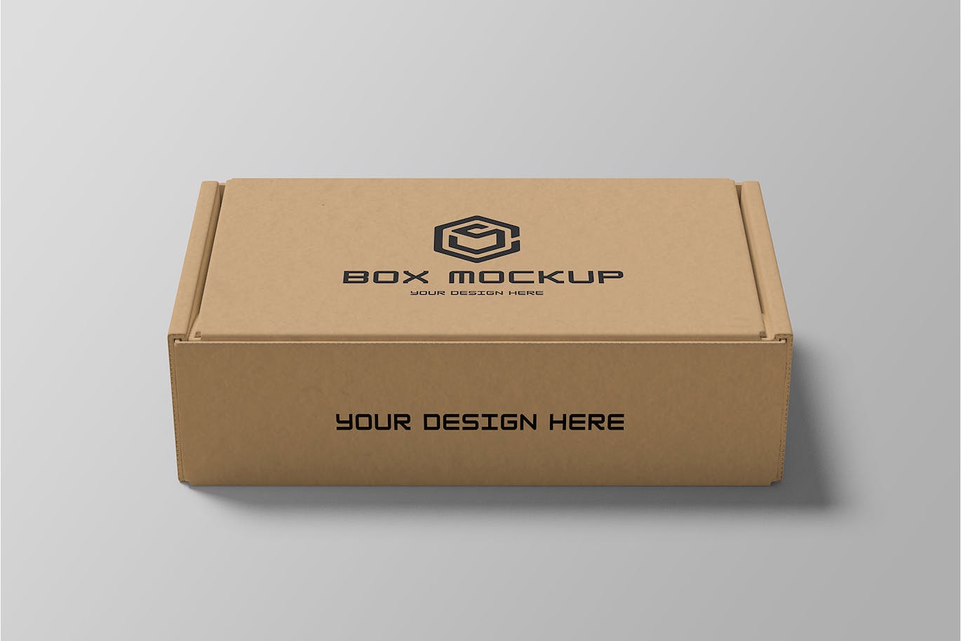 牛皮纸盒子包装样机 Box Packaging Mockup 样机素材 第2张
