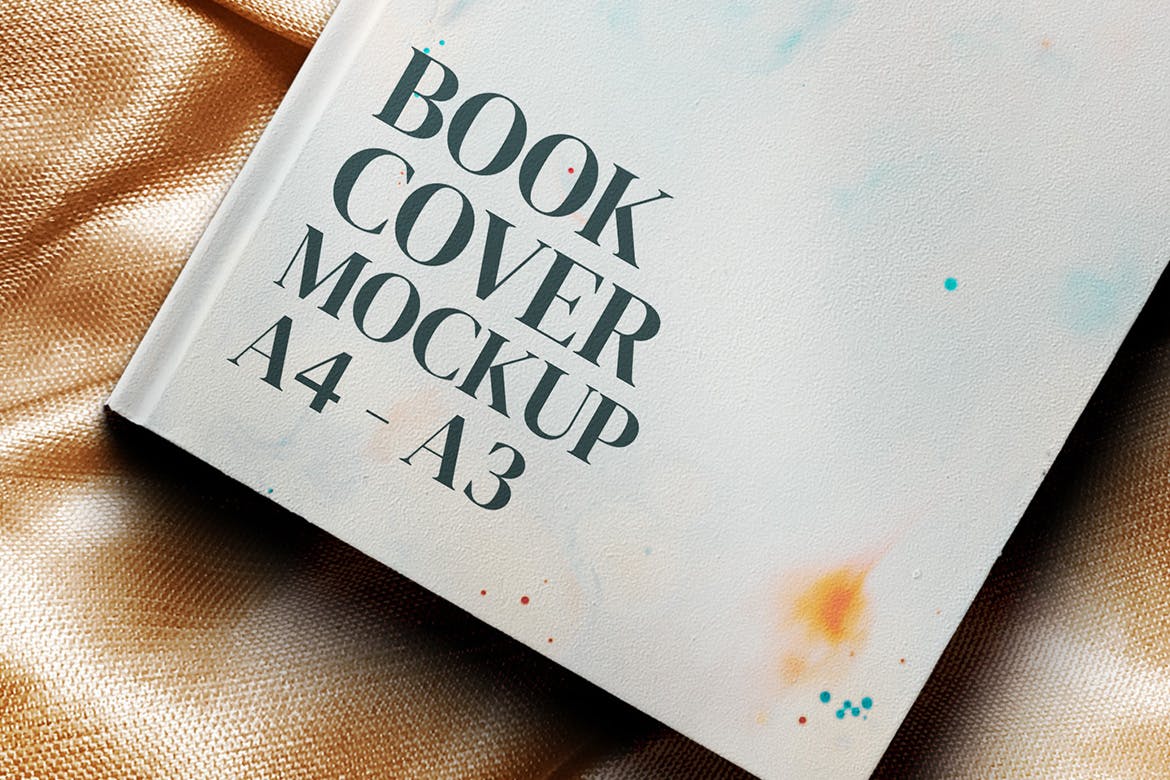 精装书封面设计样机 Book Mockup – EGLS 样机素材 第3张