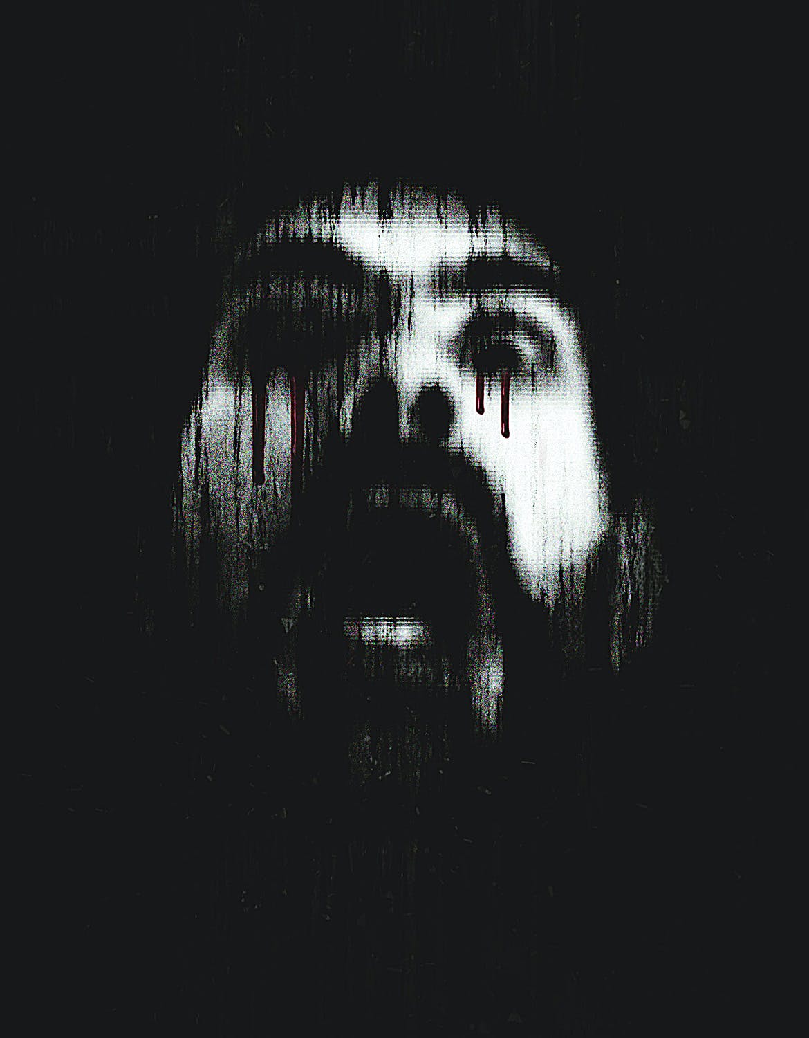 恐怖鬼脸照片处理效果PS动作模板 Ghost Face – Photoshop Action 插件预设 第5张