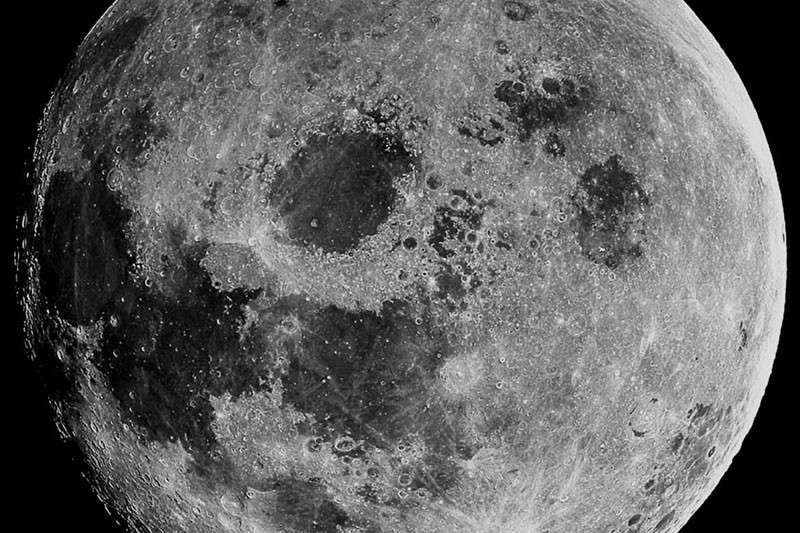 15个真实月亮月球图案PS笔刷 笔刷资源 第3张