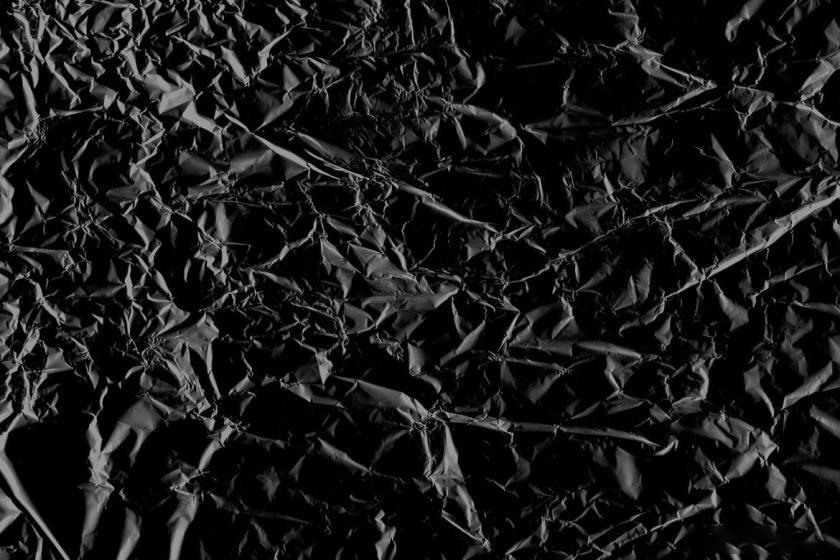 PS资源-30张黑色褶皱纹理背景图片JPG素材 图片素材 第7张