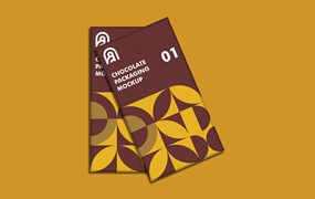 巧克力包装设计样机图 Chocolate Packaging Mockup