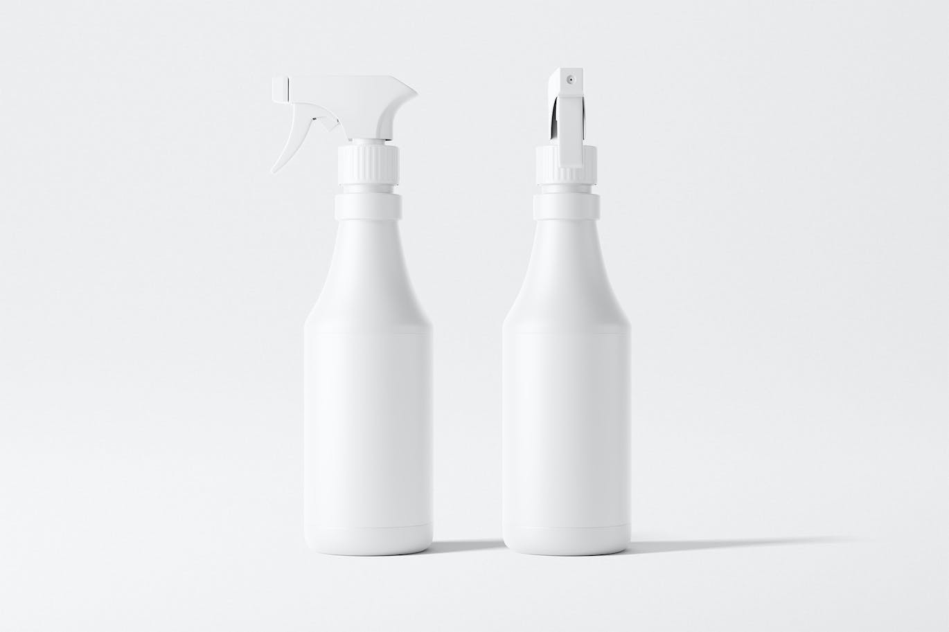 喷雾清洁剂瓶包装设计样机图 Spray Bottle Mockup 样机素材 第4张