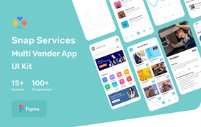 多供应商服务平台App用户界面套件