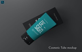化妆品软管包装品牌展示样机 Cosmetic Tube mockup