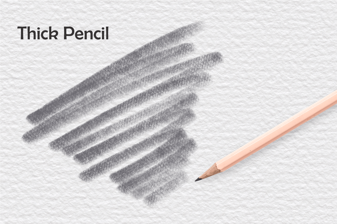 Procreate石墨铅笔素描笔刷 Procreate Sketch Pencil Brushes 笔刷资源 第3张