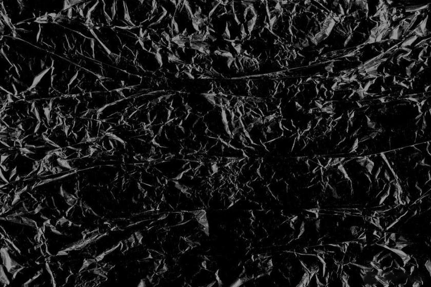 PS资源-30张黑色褶皱纹理背景图片JPG素材 图片素材 第3张