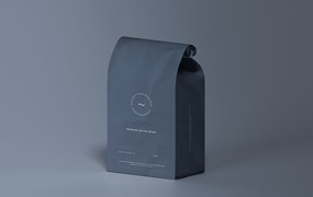 透视咖啡/茶叶小袋包装样机 Pouch Bag Mockup