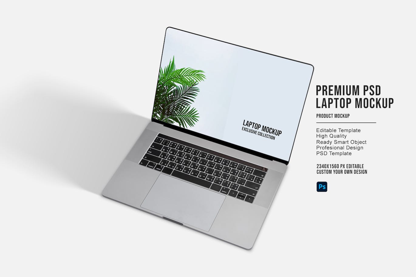 高级PSD笔记本电脑屏幕样机 Premium PSD Laptop Mockup 样机素材 第1张