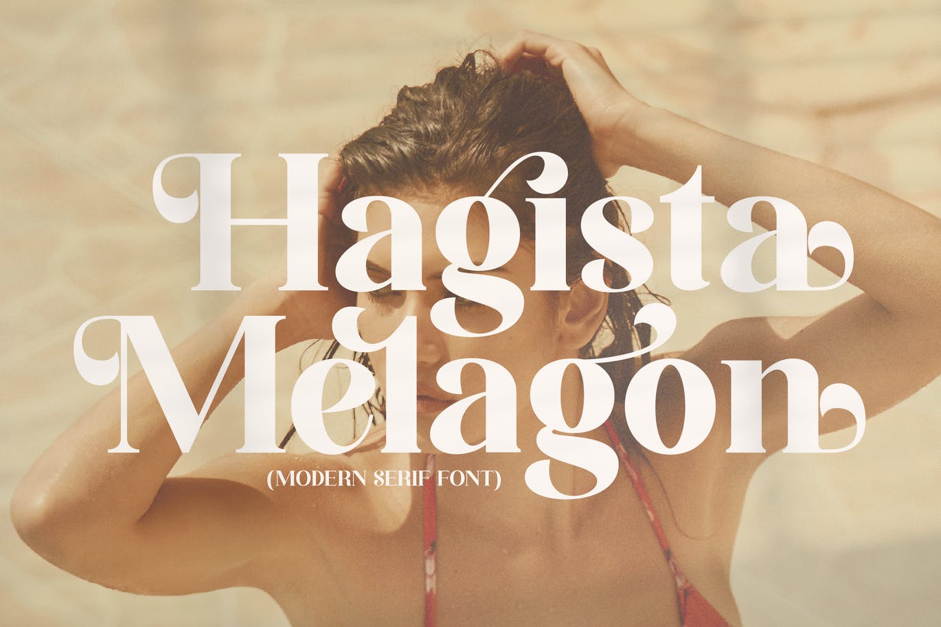 海报设计衬线字体素材 Hagista Melagon Serif Font 设计素材 第13张