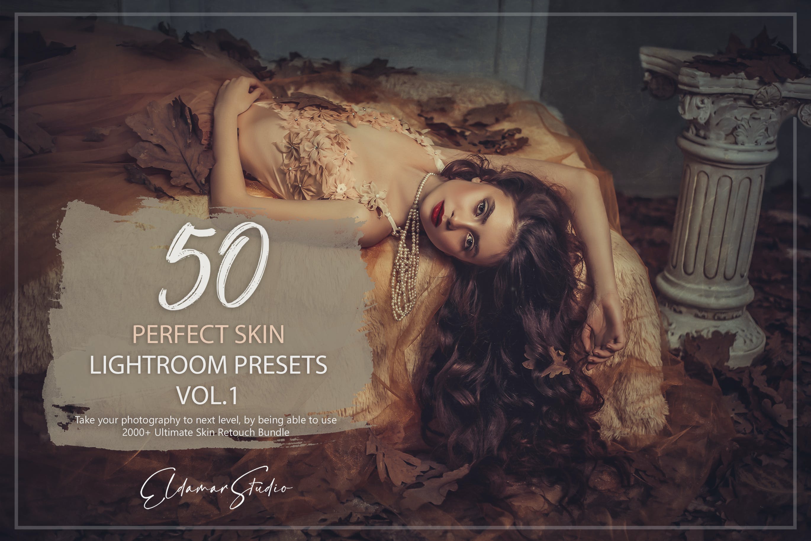 50个人物摄影后期调色Lightroom预设v1 50 Perfect Skin Lightroom Presets – Vol. 1 插件预设 第1张